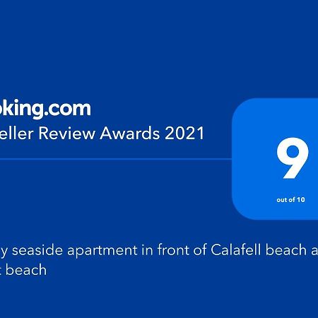 Lovely Seaside Apartment In Front Of Calafell Beach And Cunit Beach Segur de Calafell Kültér fotó